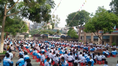 TRƯỜNG TIỂU HỌC NOONG BUA TỔ CHỨC THÀNH CÔNG GIAO LƯU TOÁN TUỔI THƠ CẤP TRƯỜNG