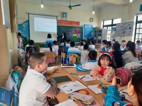 TRƯỜNG TIỂU HỌC NAM THANH TỔ CHỨC THÀNH CÔNG HỘI THI GIÁO VIÊN CHỦ NHIỆM GIỎI CẤP TRƯỜNG.