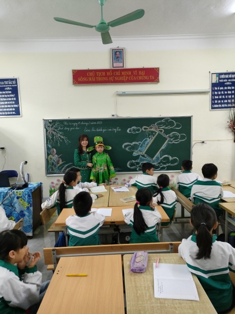 Trường Tiểu học Noong Bua Hưởng ứng Hội thi Giáo viên chủ nhiệm giỏi cấp thành phố, cấp tiểu học Năm học 2022-2023