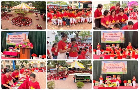 TRƯỜNG TIỂU HỌC NOONG BUA PHÁT ĐỘNG “TUẦN LỄ HƯỞNG ỨNG HỌC TẬP SUỐT ĐỜI” NĂM 2025