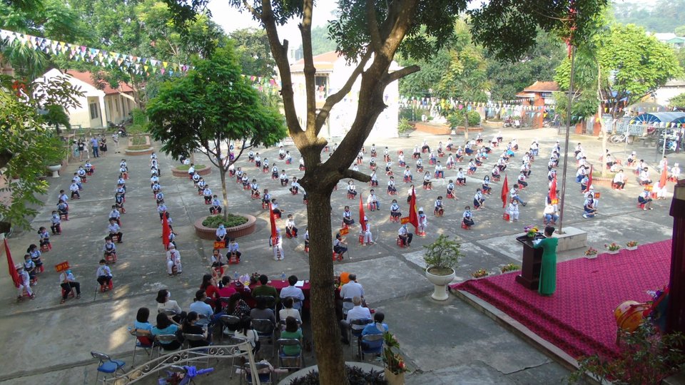 Trường TH Noong Bua tổ chức lễ khai giảng năm học mới 2020-2021