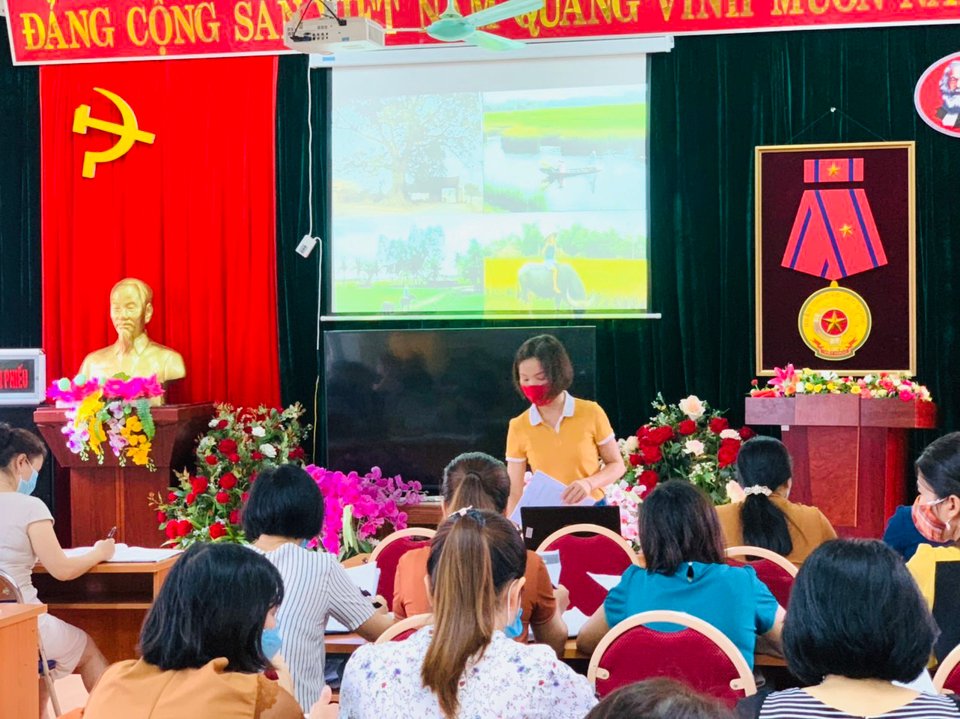 TRƯỜNG TIỂU HỌC NAM THANH THAM GIA TẬP HUẤN SỬ DỤNG SGK LỚP 2 THEO CT GDPT 2018, NĂM HỌC 2021 – 2022