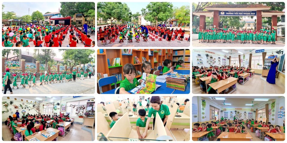 TRƯỜNG TIỂU HỌC NOONG BUA HÂN HOAN CHÀO ĐÓN CÁC BÉ HỌC SINH MẪU GIÁO 5-6 TUỔI TRƯỜNG MẦM NON NOONG BUA VÀ TRƯỜNG MẦM NON HOA SEN QUA HOẠT ĐỘNG TRẢI NGHIỆM “SẴN SÀNG CHO HÀNH TRÌNH MỚI”
