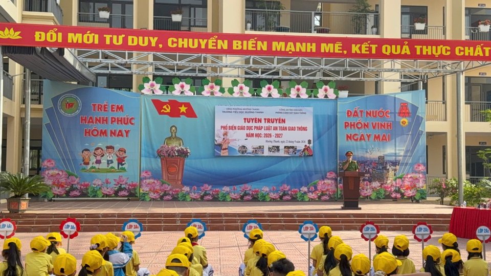 🚔 TRƯỜNG TIỂU HỌC MƯỜNG THANH TUYÊN TRUYỀN PHỔ BIẾN GIÁO DỤC PHÁP LUẬT VỀ AN TOÀN GIAO THÔNG NĂM HỌC 2026–2027