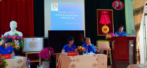 Ảnh Đại hội Đoàn Thanh niên TH Nam Thanh – 2