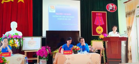 Ảnh Đại hội Đoàn Thanh niên TH Nam Thanh – 4