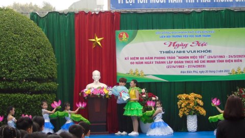 Ảnh NGÀY HỘI THIẾU NHI VUI KHOẺ - TIẾN BƯỚC LÊN ĐOÀN – 3