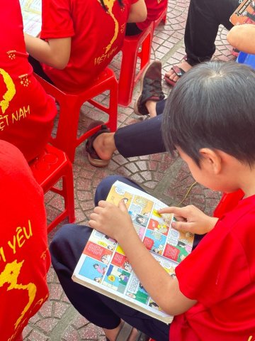Ảnh TRƯỜNG TIỂU HỌC NAM THANH HƯỞNG ỨNG NGÀY SÁCH VÀ VĂN HÓA ĐỌC LẦN THỨ 2 NĂM 2023 – 2