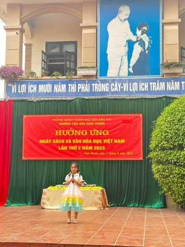 Ảnh TRƯỜNG TIỂU HỌC NAM THANH HƯỞNG ỨNG NGÀY SÁCH VÀ VĂN HÓA ĐỌC LẦN THỨ 2 NĂM 2023 – 3