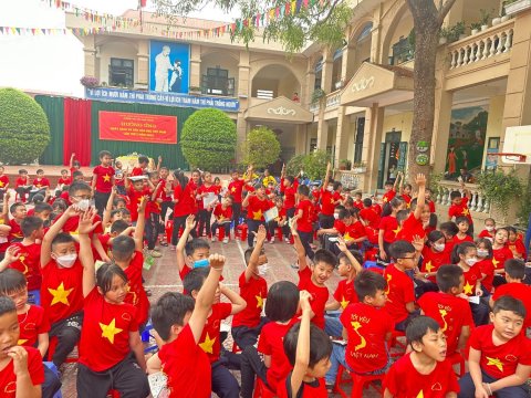 Ảnh TRƯỜNG TIỂU HỌC NAM THANH HƯỞNG ỨNG NGÀY SÁCH VÀ VĂN HÓA ĐỌC LẦN THỨ 2 NĂM 2023 – 7
