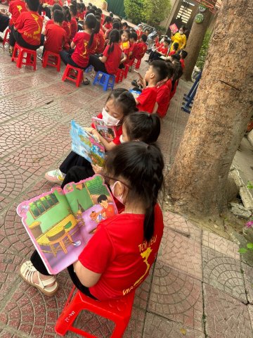 Ảnh TRƯỜNG TIỂU HỌC NAM THANH HƯỞNG ỨNG NGÀY SÁCH VÀ VĂN HÓA ĐỌC LẦN THỨ 2 NĂM 2023 – 8