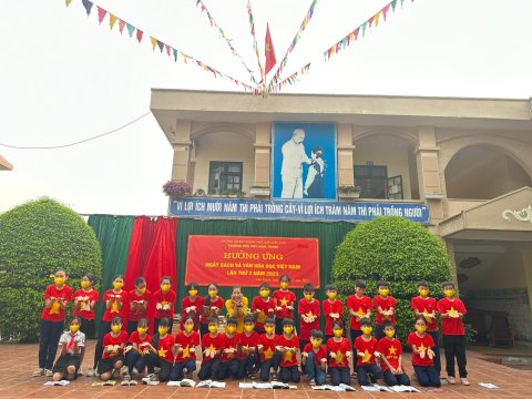 Ảnh TRƯỜNG TIỂU HỌC NAM THANH HƯỞNG ỨNG NGÀY SÁCH VÀ VĂN HÓA ĐỌC LẦN THỨ 2 NĂM 2023 – 9