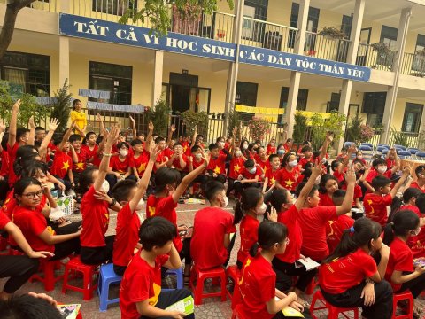 Ảnh TRƯỜNG TIỂU HỌC NAM THANH HƯỞNG ỨNG NGÀY SÁCH VÀ VĂN HÓA ĐỌC LẦN THỨ 2 NĂM 2023 – 25