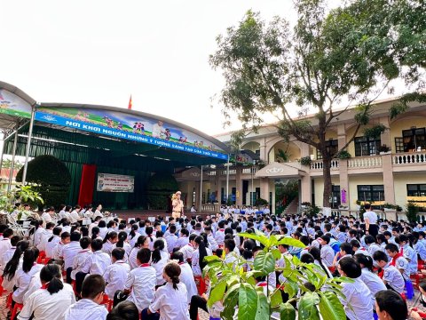 Ảnh Phòng CSGT Thành phố tuyên truyền cho học sinh luật ATGT – 4