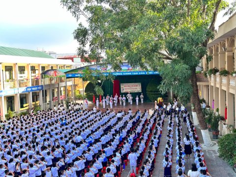 Ảnh Phòng CSGT Thành phố tuyên truyền cho học sinh luật ATGT – 23