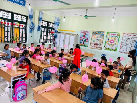 Ảnh Trường Tiểu học Nam Thanh TP Điện Biên Phủ tổ chức Ngày hội chào đón các em học sinh lớp 1 năm học 2024-2025 – 3