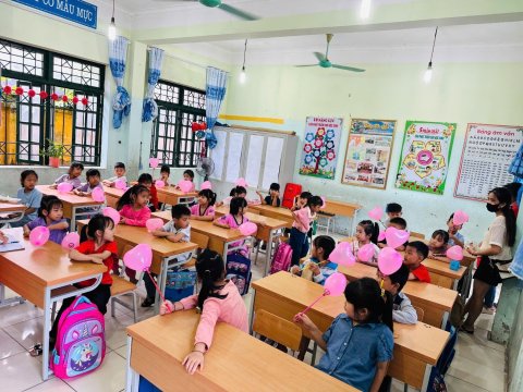 Ảnh Trường Tiểu học Nam Thanh TP Điện Biên Phủ tổ chức Ngày hội chào đón các em học sinh lớp 1 năm học 2024-2025 – 4