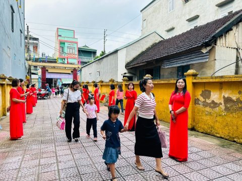 Ảnh Trường Tiểu học Nam Thanh TP Điện Biên Phủ tổ chức Ngày hội chào đón các em học sinh lớp 1 năm học 2024-2025 – 19