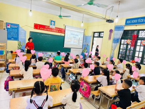 Ảnh Trường Tiểu học Nam Thanh TP Điện Biên Phủ tổ chức Ngày hội chào đón các em học sinh lớp 1 năm học 2024-2025 – 29